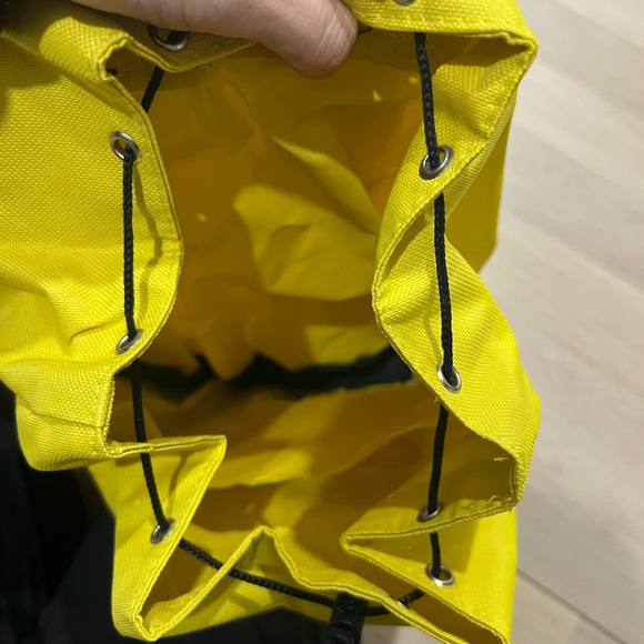 M&M's Racing Yellow Drawstring Backpack - Picture 4 of 6
